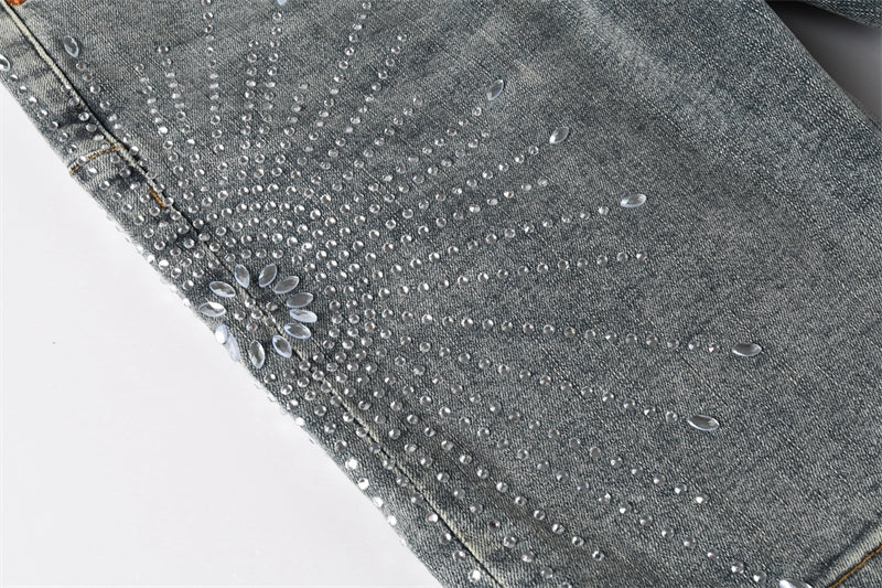 PURPLE  Fashion Jeans 5093