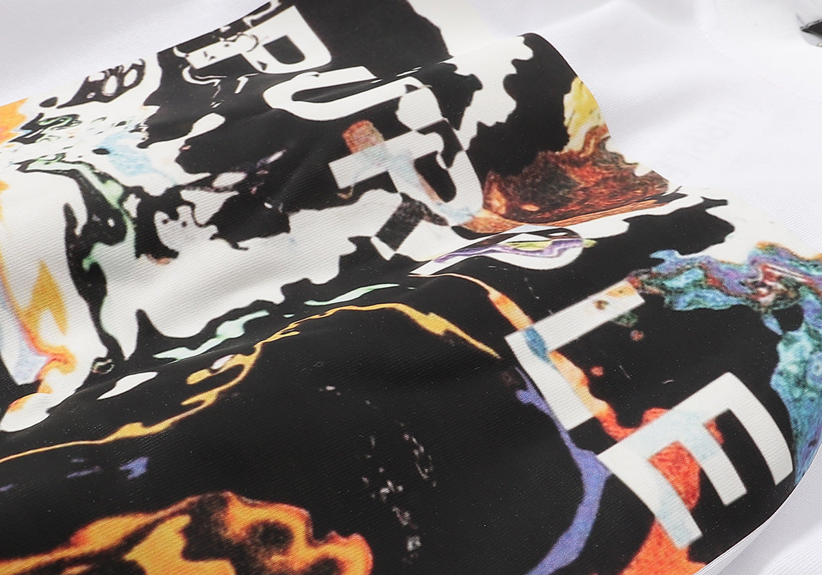 PURPLE  fashion T-shirt