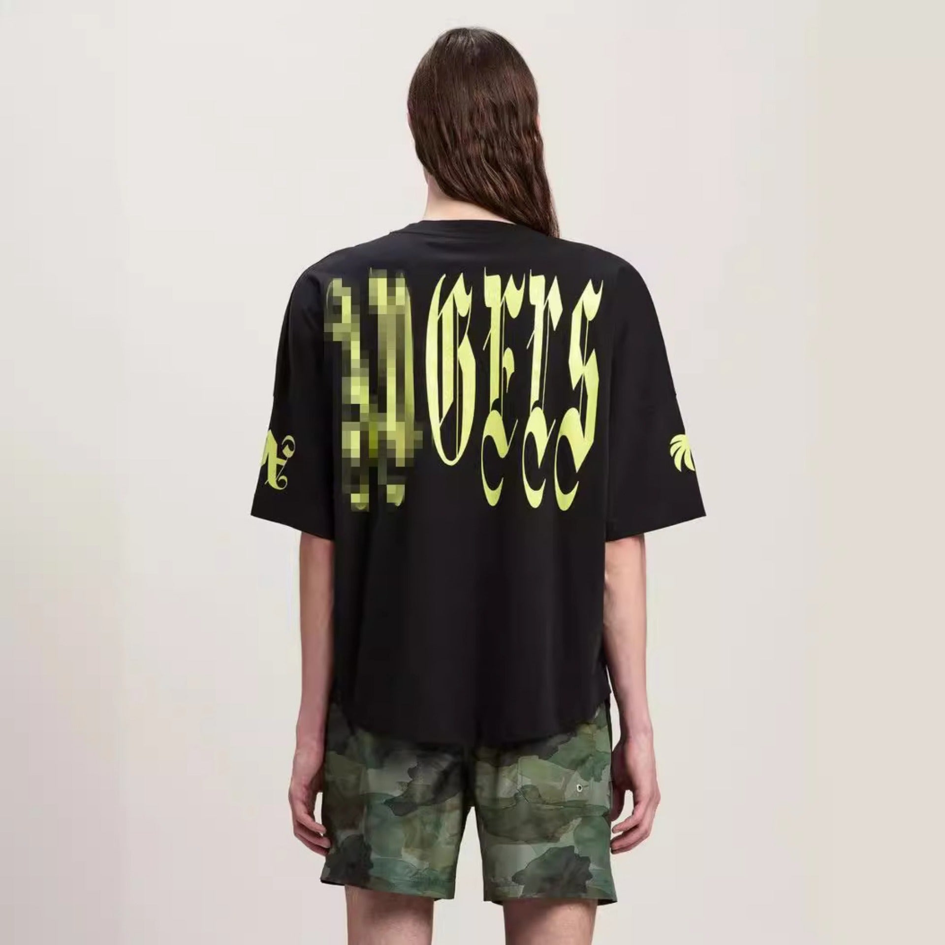 Palm Angels T-shirt Coconut Letter Logo Short Sleeve T-shirt