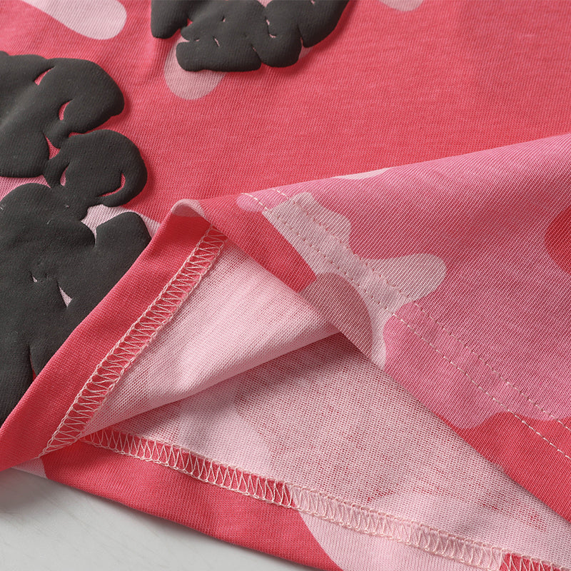 Denim Tears T-shirt & Shorts 2 Piece Set Camouflage