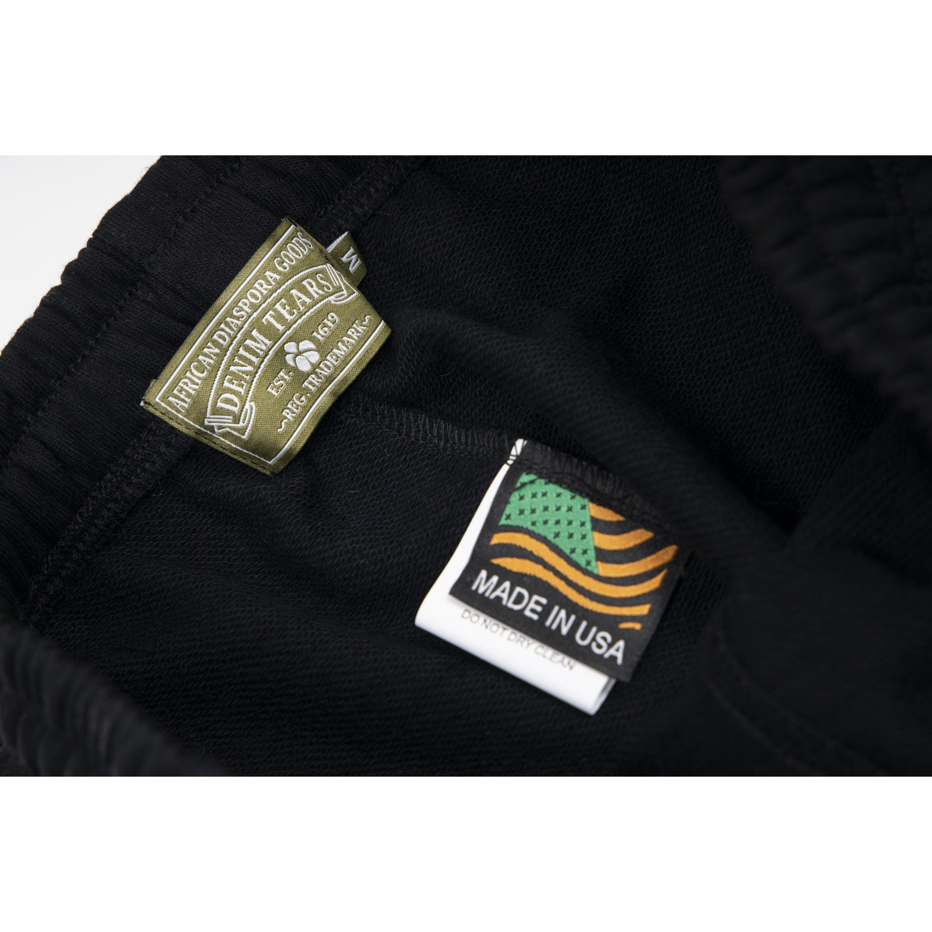 Denim Tears Sweatpants Alphabet foam print casual trousers