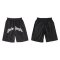 Palm Angle Shorts Palm Angels Letter Logo Casual Beach Shorts Men's and Women's High Street Sports Shorts