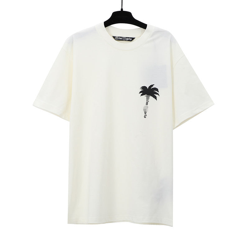 Palm Angels T-shirt Coconut Letter Print Short Sleeve T-shirt