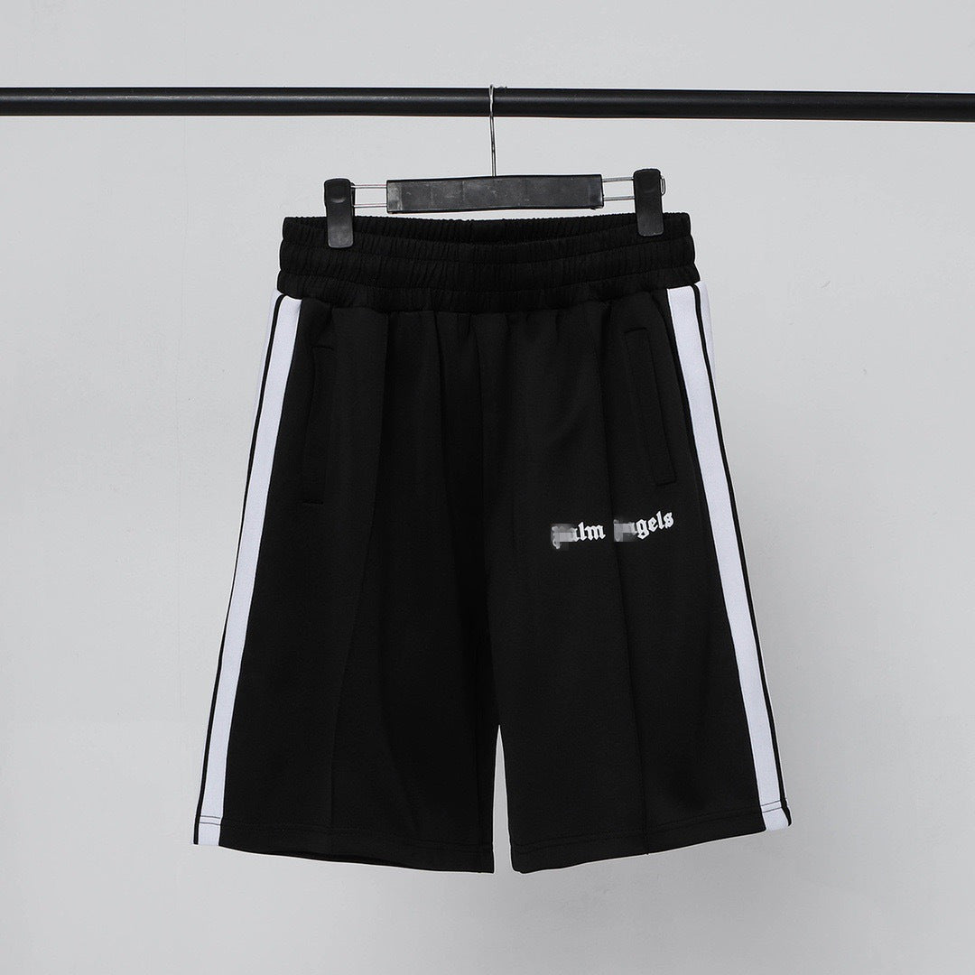 Palm Angle Shorts Palm Angels Couple Sports Casual Shorts Men's and Women's Straight Shorts
