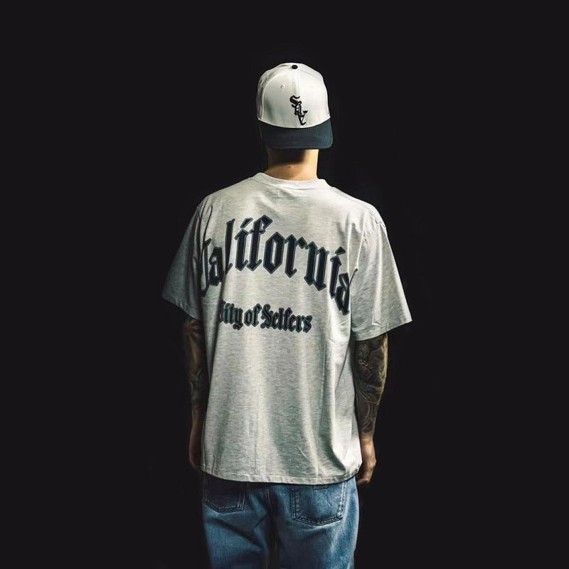 Askyurself T-shirts Summer Loose Men