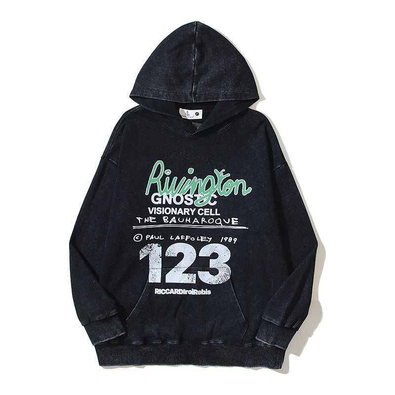 RRR123 Hoodie Distressed Hoodie