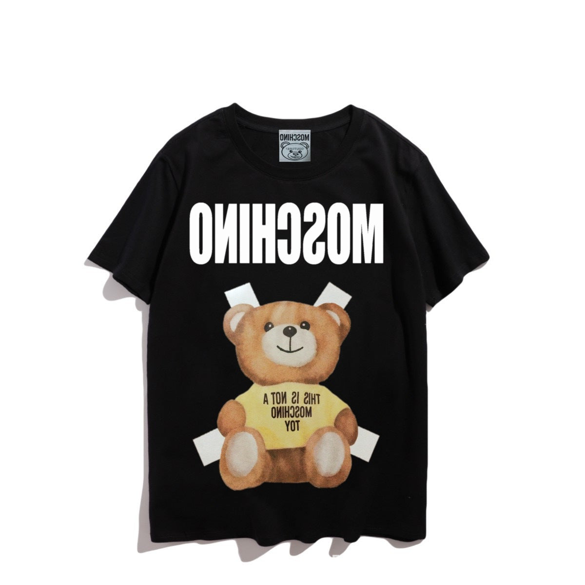 Moschino T-shirt Bear Printed Short-Sleeved T-shirt Couple Wear