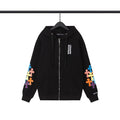 Chrome Heart Hoodie Croix Tires Zip Cardigan Hooded Sweater