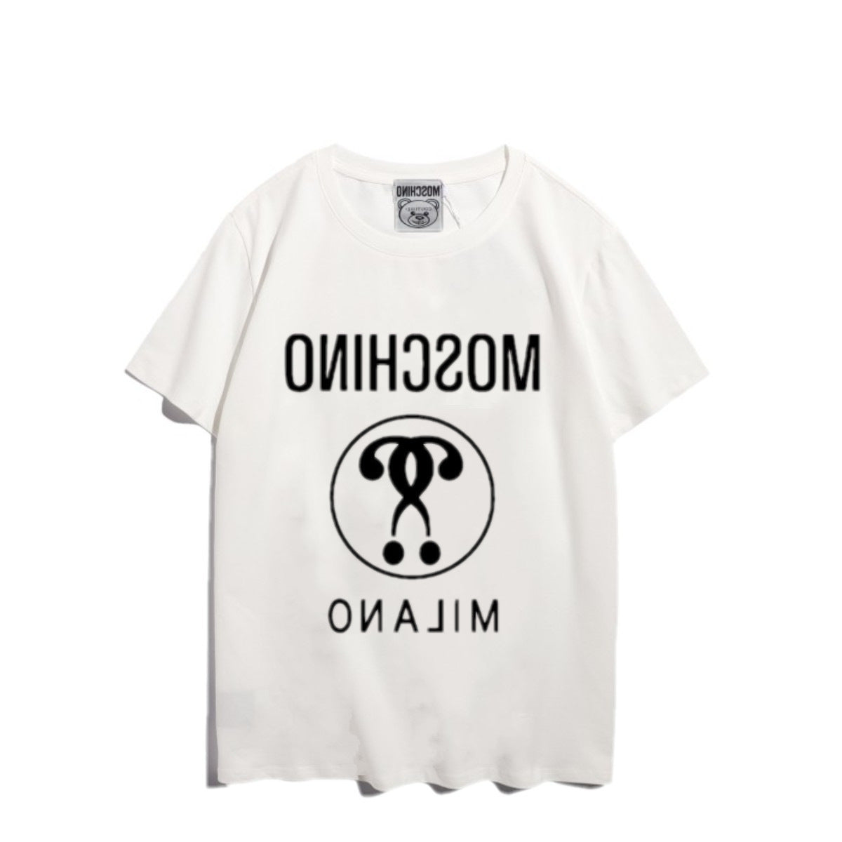 Moschino T-shirt Bear Printed Short-Sleeved T-shirt Couple Wear