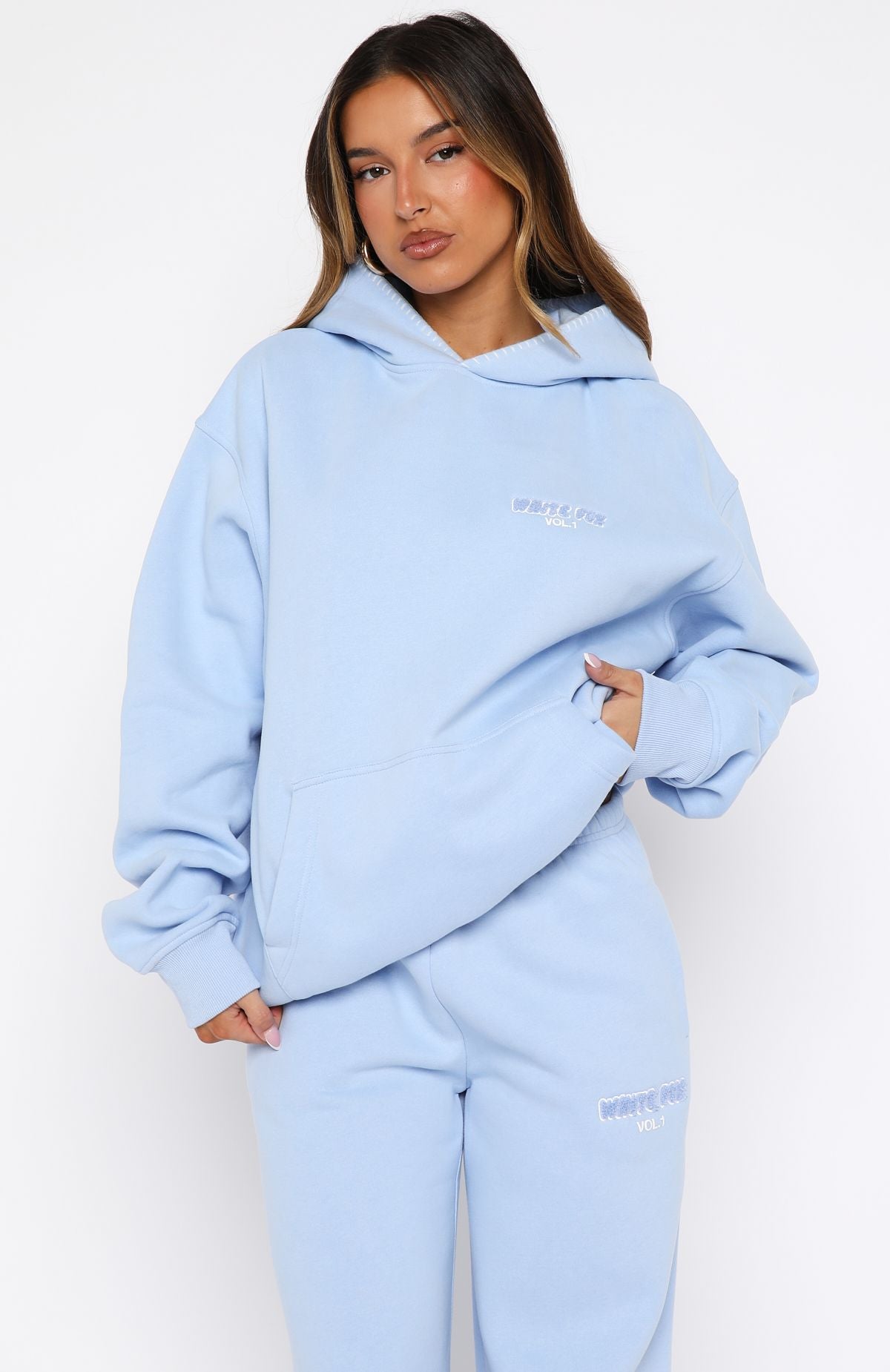 Vol. 1 Oversized Hoodie Blue