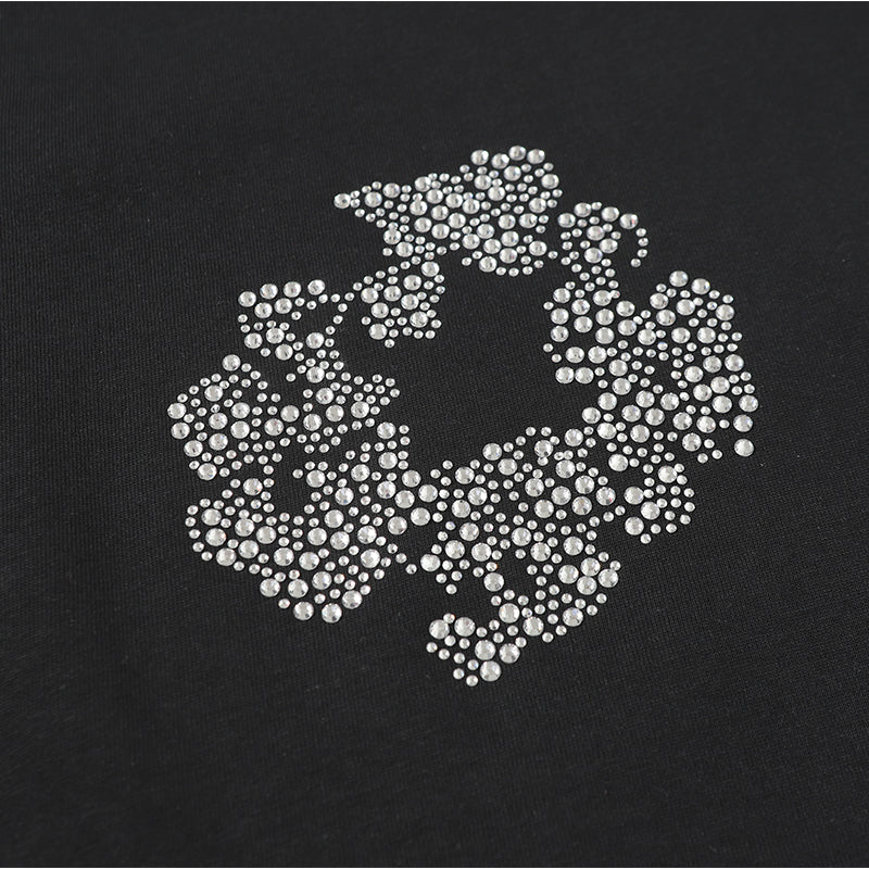 Denim Tears T-shirts Rhinestones