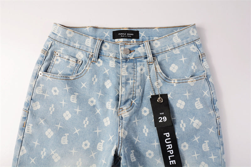 PURPLE  Fashion Jeans 5089