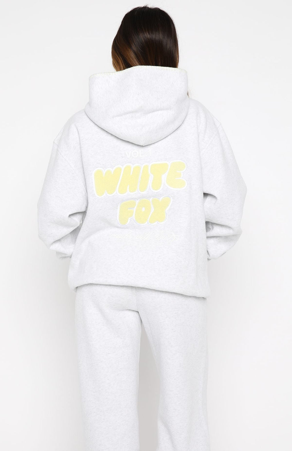 Vol. 1 Oversized Hoodie Grey Marle