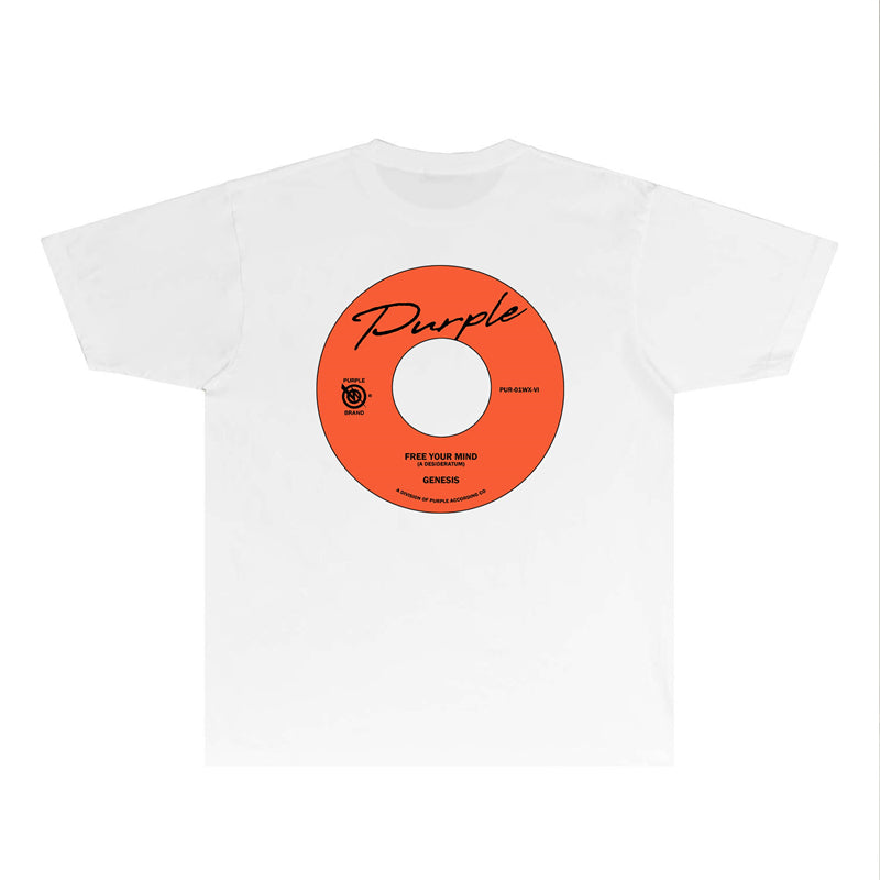 PURPLE  fashion T-shirt