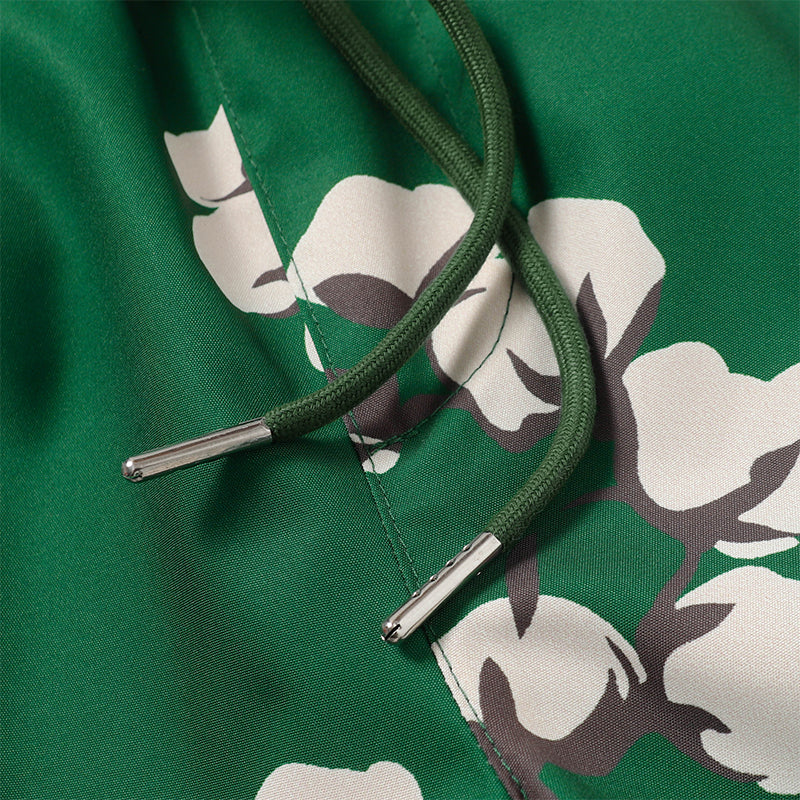 Denim Tears Shorts Yellow flower woven