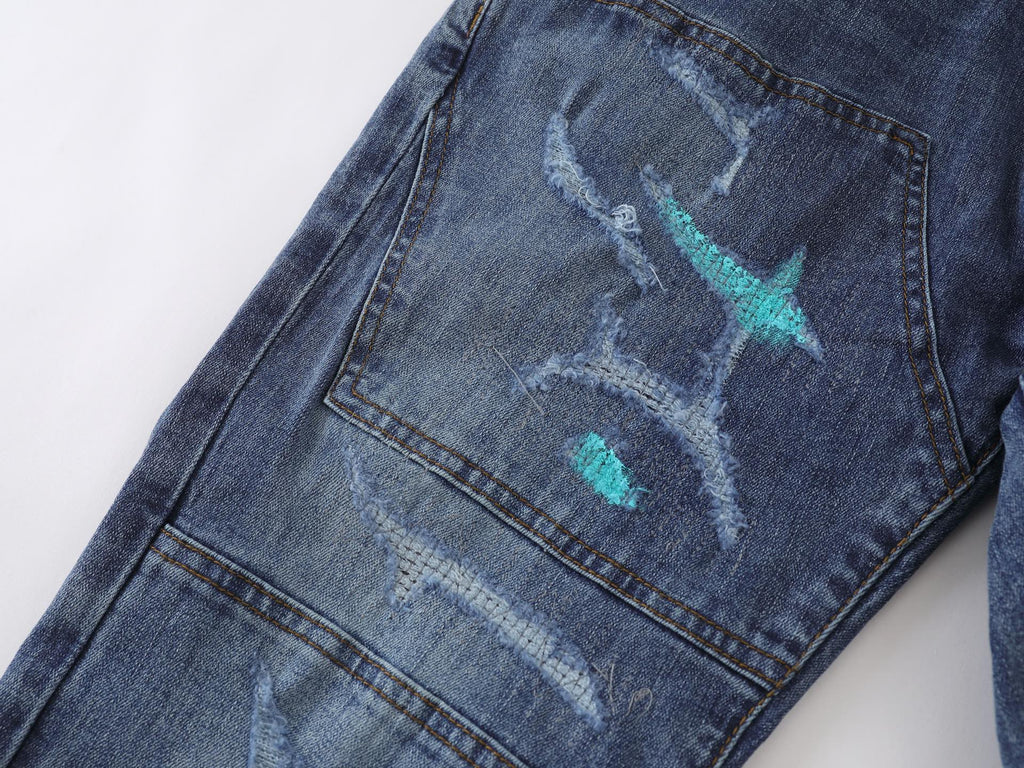 PURPLE  Fashion Jeans